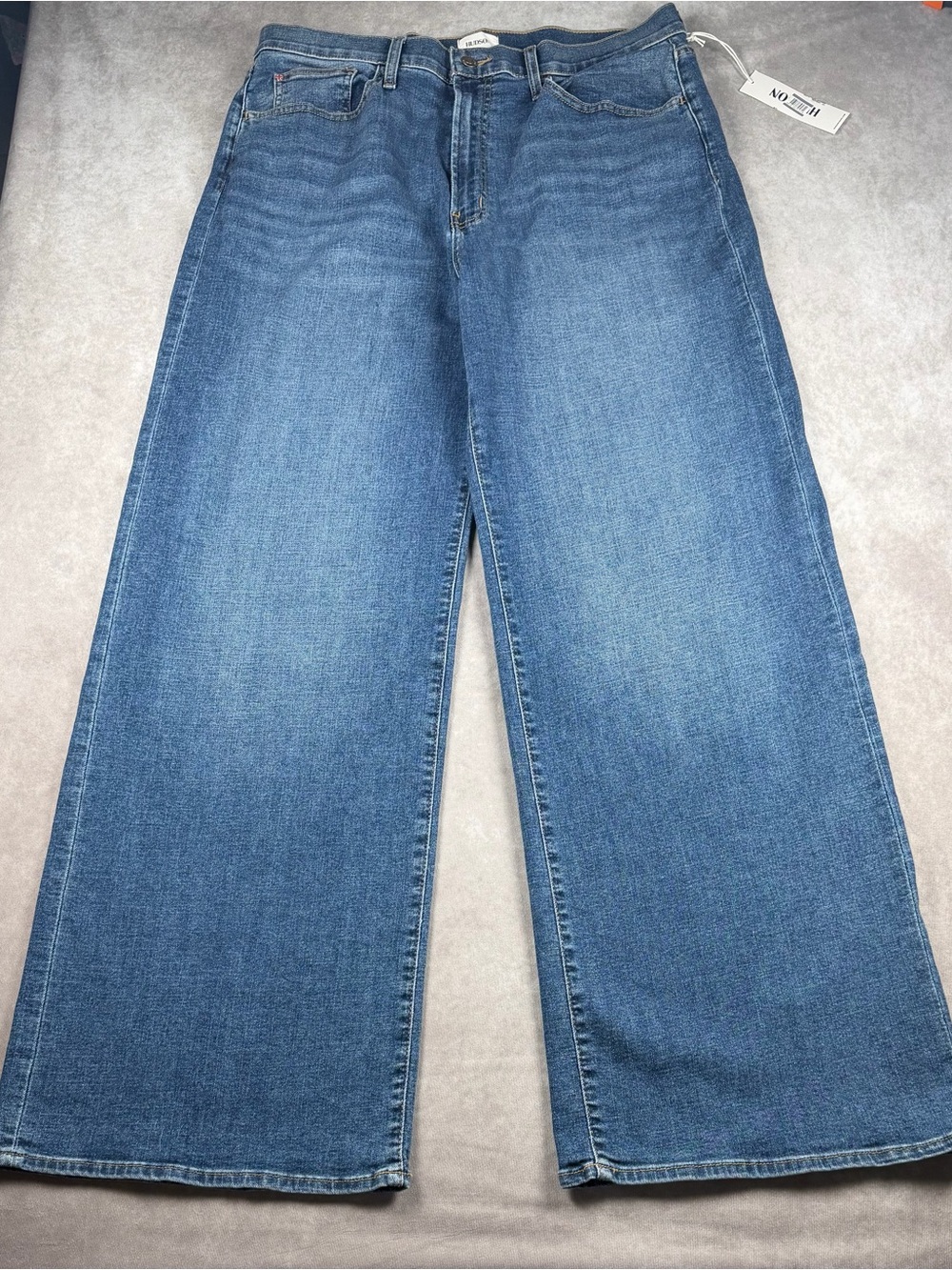 Hudson Jolene Wide-Leg Jeans Alexandra Wash Size 31 NWT